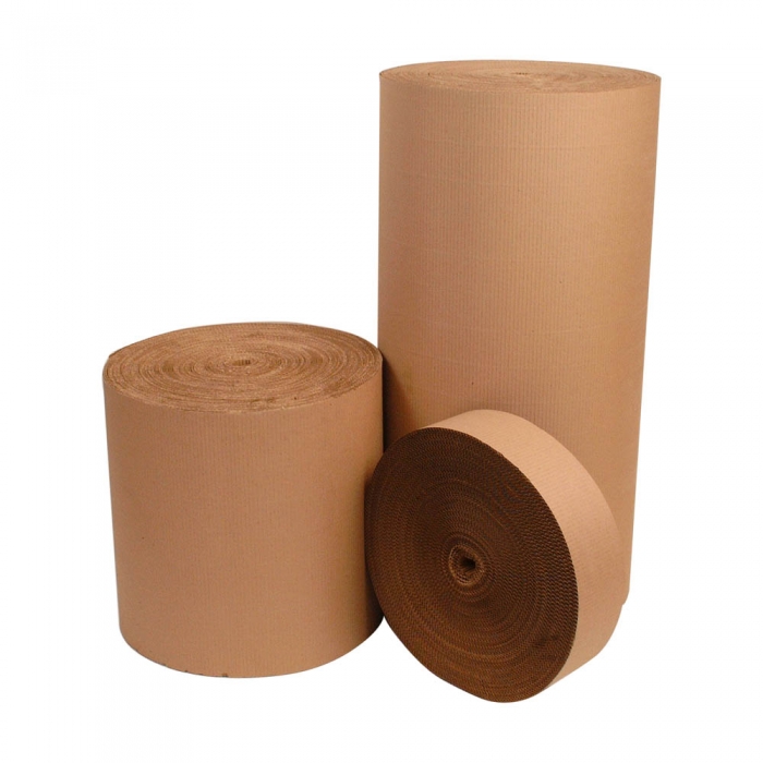 48" Corrugated Roll, 250' A Flue Corrugated Rolls Packaging Supply